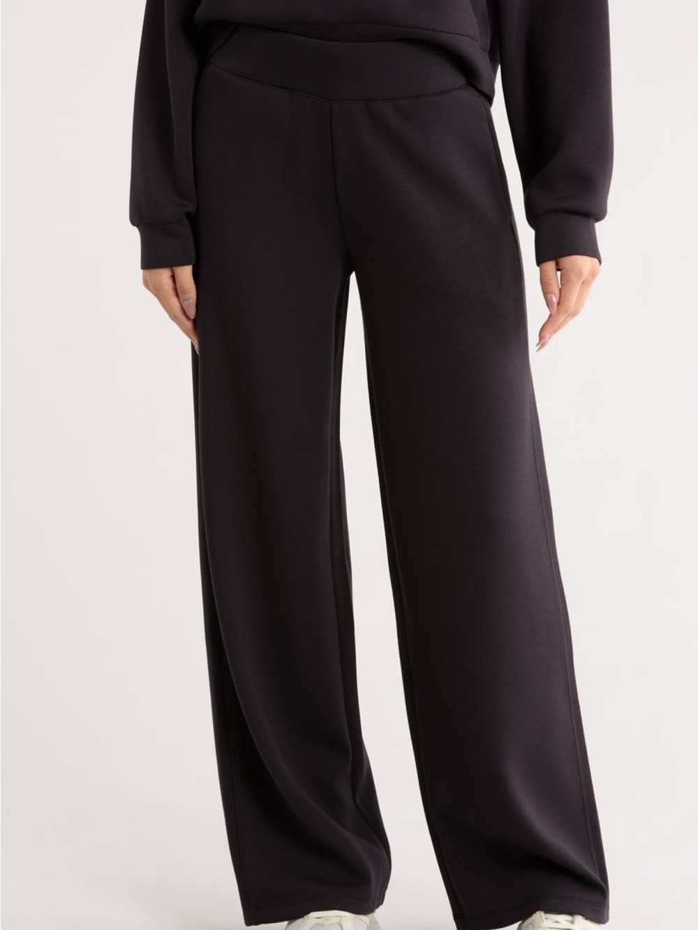 Z by Zella Black Wide-Leg Pull-On Pants XS